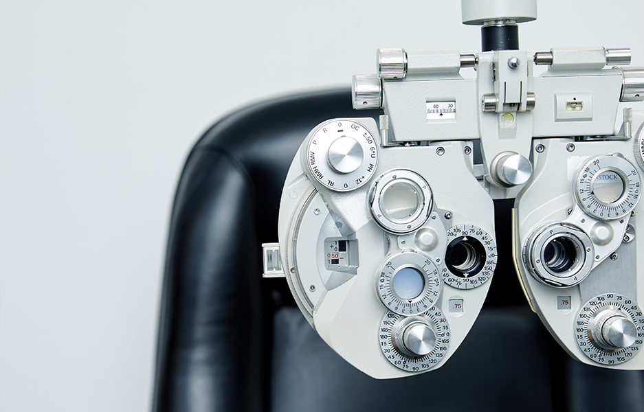 Link zur Messtechnik Unterseite - Bild von Optikermessgerät